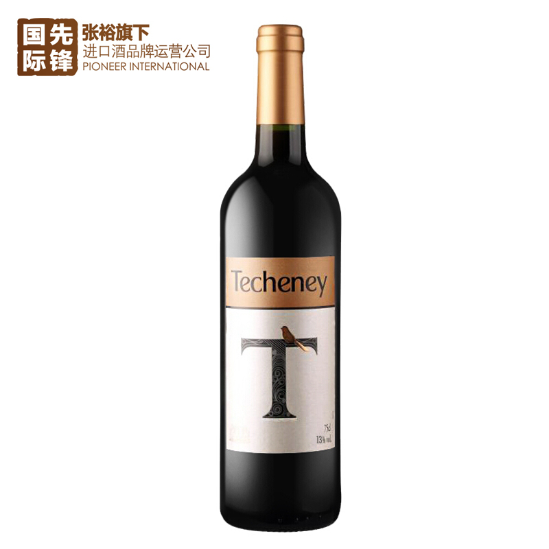 张裕先锋 法国苔思藤干红葡萄酒 750ml/瓶 法国原瓶进口红酒